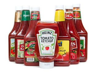 Personalised Tomato Ketchup Bottle Label Sticker Printing Waterproof