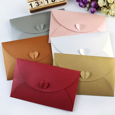 5x6 UV Printing Greeting Thank You Gift Card Envelopes Customized Logo