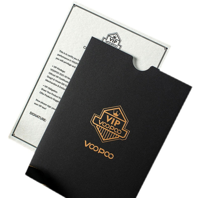 C6 B6 Luxury Black Business Invitation Gift Card Envelopes Design For Company Anniversary