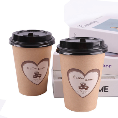 Die Cut Food Packaging Sticker for Coffee Paper Cup Logo Custom 60ml 80ml