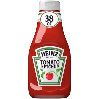 Waterproof Personalised Tomato Ketchup Bottle Label Sticker Printing