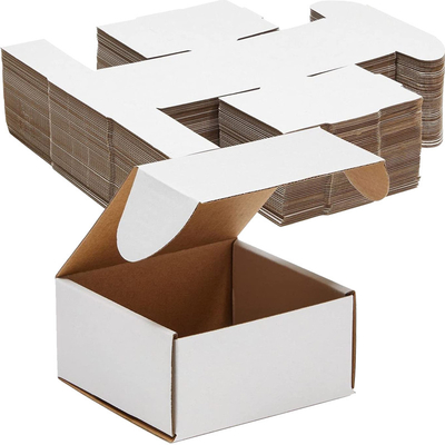 Custom Recyclable White Shipping Box Corrugated Shipping Mailing Packaging