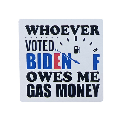 Car Bumper Presidential Election Kiss Cut Stickers Custom