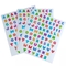 Alphabet Stars Cartoon Vinyl Pvc Sticker Sheets Adhesive A4 Paper