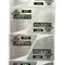 Metallic Matte Silver Polyester PVC Label Sticker For Electronic