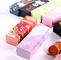 Oblong Paperboard Disposable Food Packaging Cardboard Box For Bread Macaron Cake