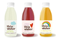 Personalized Waterproof Transparent Bottle Sticker Labels for Beverage Juice Bottle