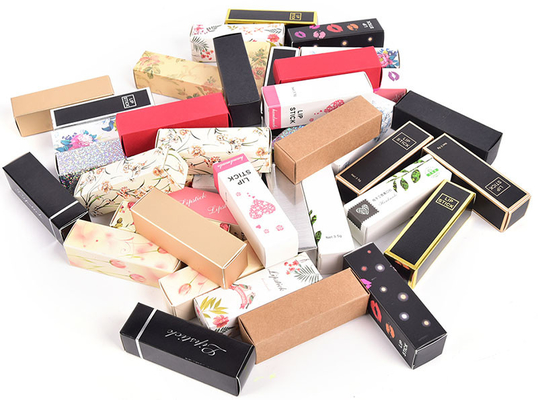 Customized Liquid Lipstick Packaging Box Empty Corrugated Cosmetic Package