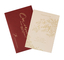 Luxury Red Wedding Gift Card Envelopes 5x7 4x6 with Folding Invitations