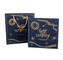 Luxury Design Blue Carton Corrugated Gift Box Garment Clothing Packaging Box