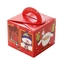 Odm Christmas Eve Apple Gift Packing Box Santa Claus Candy Box 1000gsm