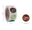 Die Cut Food Packaging Sticker for Coffee Paper Cup Logo Custom 60ml 80ml