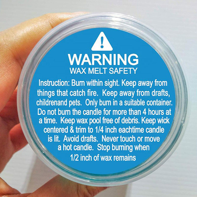 Warning Attention PVC Label Sticker For Shipping Transportation