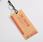 Personalised Kraft Leather Hangtag Brown Price Tags Label For Brand Clothing Luggage