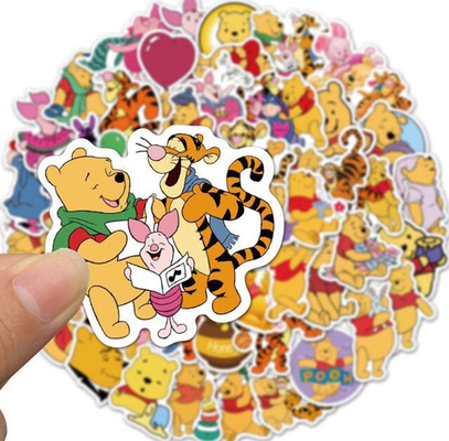 Decorative Scrapbook Stickers And Embellishments Cute Bear Shape Cut Stickers