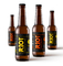 Glossy Waterproof Beer Wine Bottle Sticker Label With Custom Logo