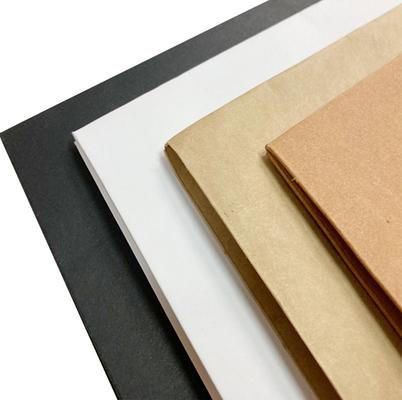 A4 A5 Kraft Paper Gift Card Envelopes Black White Brown 5x7