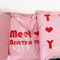 100micron Pink polythene Plastic Mailing Bags Express Packaging Shipping For Clothes