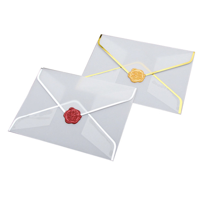 Translucent Cellophane Envelope Gift Card Envelope Various Materials