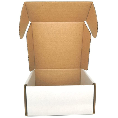 Custom Recyclable White Shipping Box Corrugated Shipping Mailing Packaging