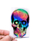 Round Holographic Laser Sticker Rainbow Color Custom