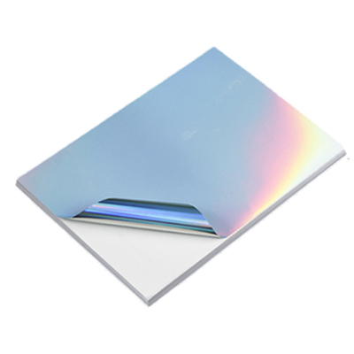 Holographic A4 Vinyl Sticker For Laser Inkjet Label Sticker Printer