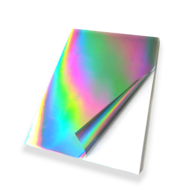 Holographic A4 Vinyl Sticker For Laser Inkjet Label Sticker Printer