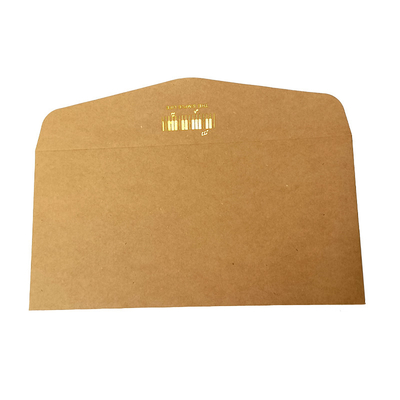 Vintage Brown Ironed Gold  Kraft Paper Envelope Kraft Envelope Seed