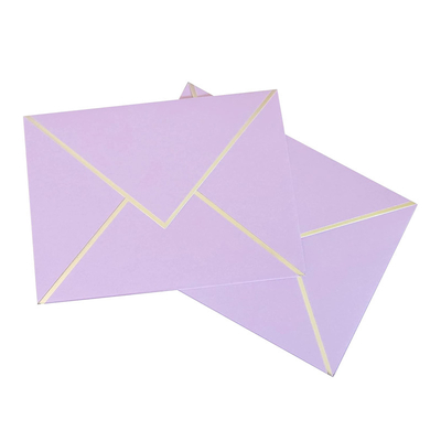 Shredded Paper Bag Envelope Red Green Purple Printed Custom Size
