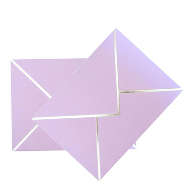 Shredded Paper Bag Envelope Red Green Purple Printed Custom Size
