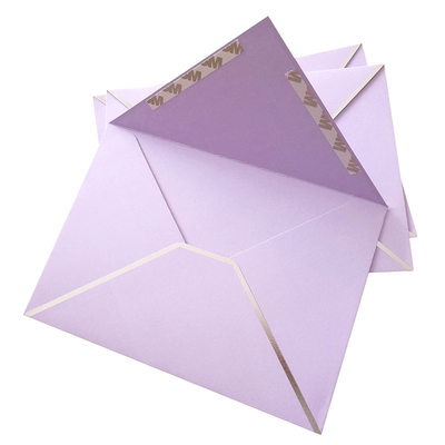 Shredded Paper Bag Envelope Red Green Purple Printed Custom Size