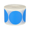 Round Printed Logo Thermal Shipping Label Adhesive Waterproof
