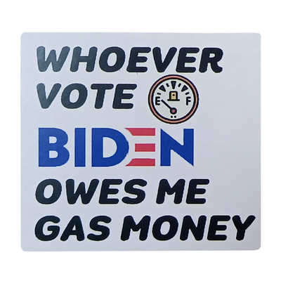 Car Bumper Presidential Election Kiss Cut Stickers Custom